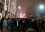 Полицията вкара протеста срещу Орешарски в едното платно