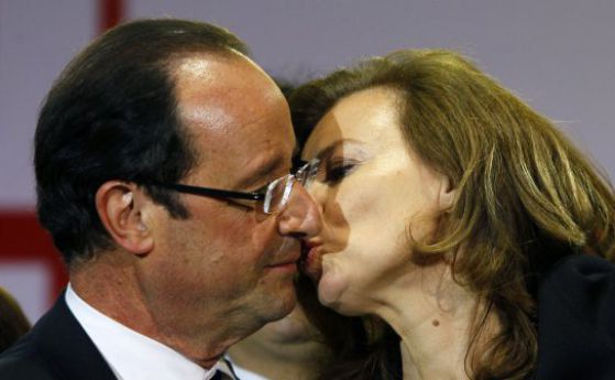 Колеги на първата дама на Франция прогнозират край на връзката й с Оланд