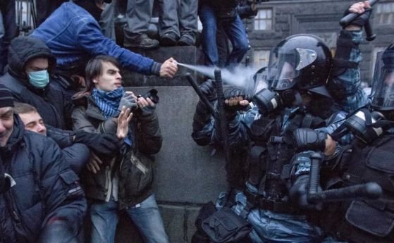Протестът в Украйна, Снимка: Reuters