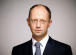 Арсен Яценюк, лидер на опозиционната партия "Отечество" 