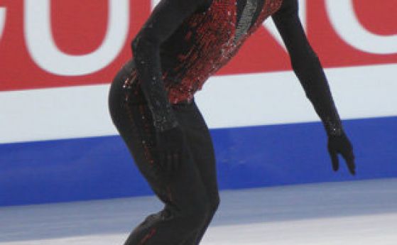 Евгени Плюшченко на Европейския шампионат по фигурно пързаляне през 2010 г. Снимка: Уикипедия