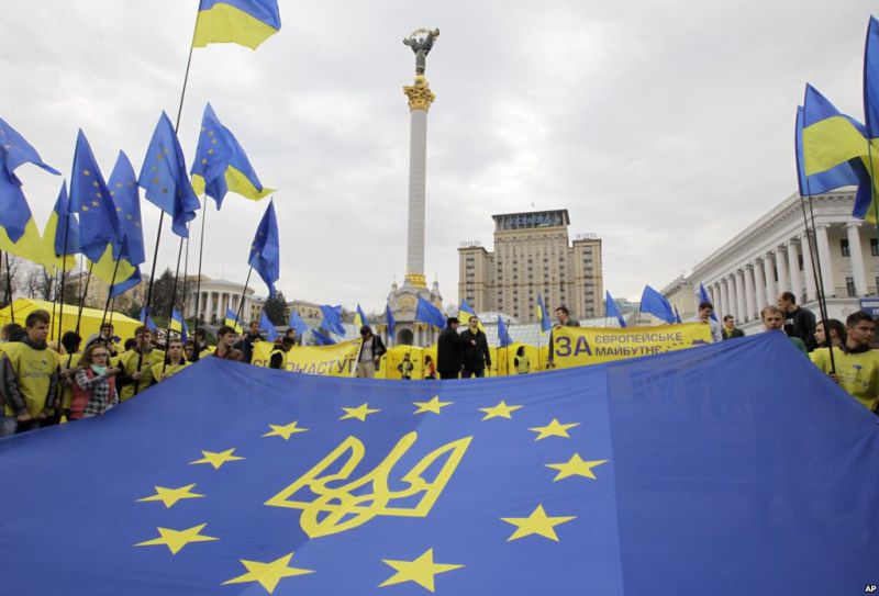 Проевропейски Протести в Киев