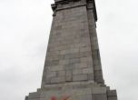 паметник на съветската армия изрисуван