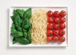 Италия: босилек, спагети, домати.