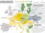 1/4 от ЕС е напълно зависима от руския газ