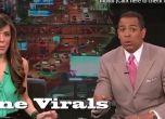 ТВ водещи в шок от земетреснието в Лос Анджелис (видео)