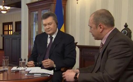 Янукович: Аз помолих Путин да прати руската армия в Украйна