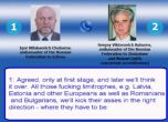 Руски дипломати се шегуват: Да натирим българите, където трябва (аудио)