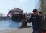 Сепаратистите в Краматорск превзеха 6 украински БТР-а (видео)
