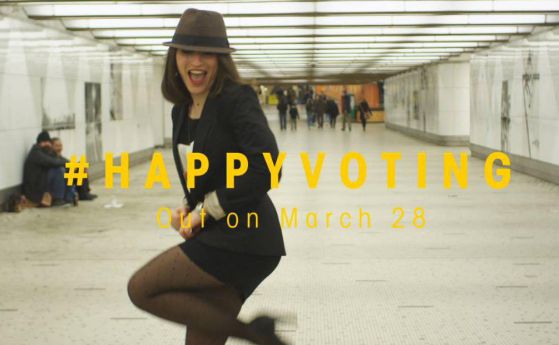 Нов кавър на „Happy” популяризира евроизборите сред младите (видео)
