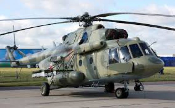 Хеликоптер е ударен от гранатомет в Краматорск, пилотът е ранен
