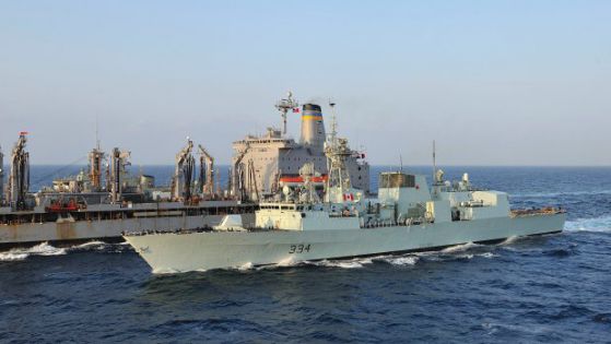 Фрегатата HMCS Regina