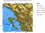Земетресение с магнитуд 5 разлюля Албания, Гърция и Македония