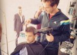 Анди Мъри влезе в ролята на фризьор на Григор Димитров (видео)