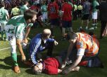 Футболист спаси дете на стадион в Испания (видео)