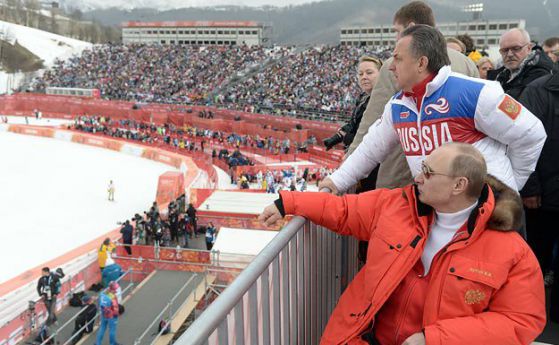 Путин наградил тайно олигарси за подготовката на олимпиадата в Сочи