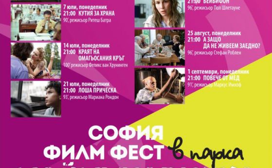 Започва София Филм Фест в Борисовата градина (програма и видео)