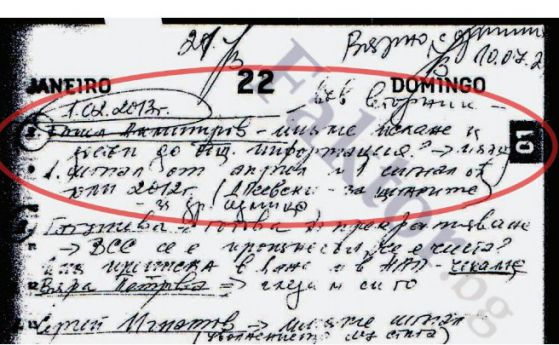 Името на Пеевски изплува мистериозно от тефтерчето на Златанов