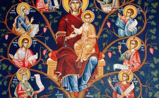 Пренасяне мощите на св. архидякон Стефан, Вечерня с Молебен канон на Пресвета Богородица