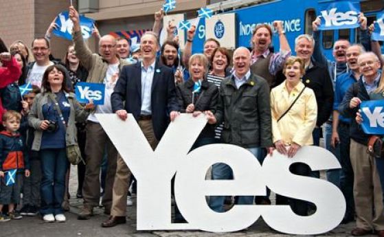 Все повече шотландци искат независимост от Англия