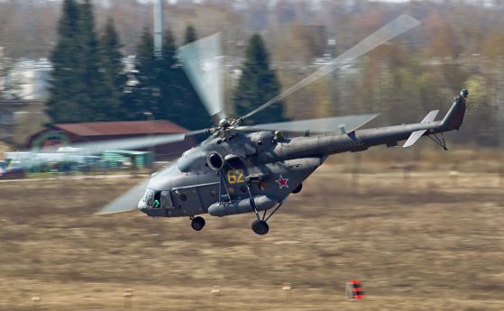 В Русия се разби хеликоптер Ми-8, двама загинаха