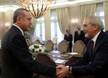 Местан на среща с Ердоган в президентския дворец  в Анкара