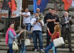 Протест на ВМРО и НФСБ пред сградата на ЦИК