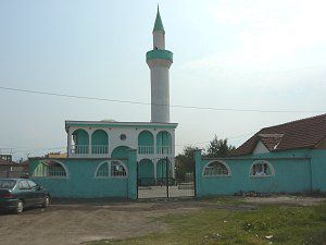 Джамията в ромската махала в Пазарджик.