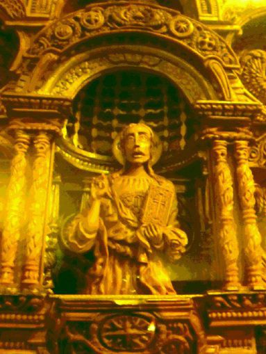 Уникалната дървена икона.