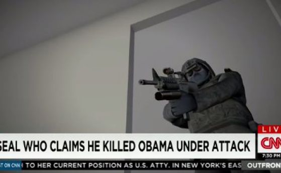 Си Ен Ен сбърка Обама за Осама  (видео) 