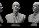Обама стана първият американски президент с 3D портрет (видео)
