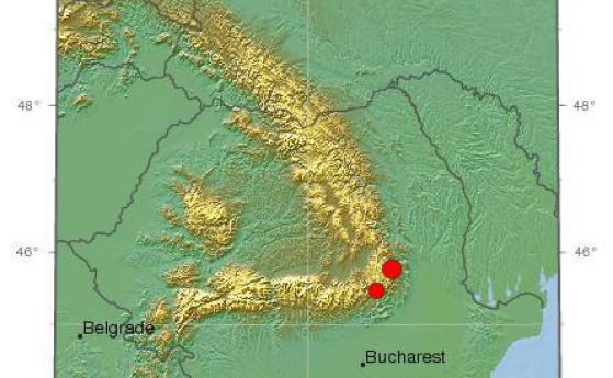 Земетресения от 4,3 и 3,9 по Рихтер край Вранча