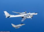 Британски изтребители са прихванали два руски самолета над Ла Манша