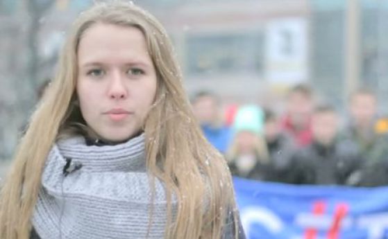 Руските студенти отговориха на украинските: Само Русия се бори за демокрация (видео)