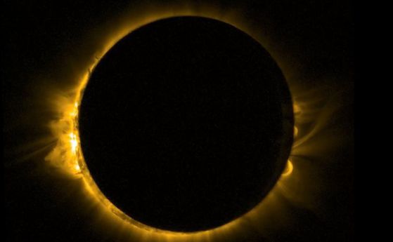 Как да гледате слънчевото затъмнение онлайн