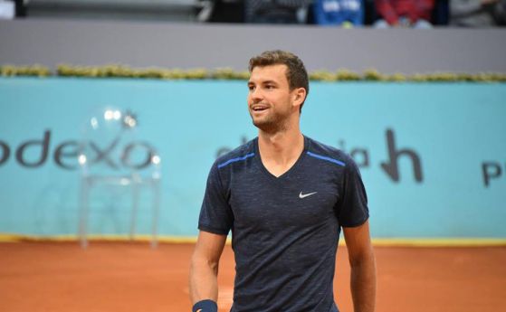 Григор Димитров надви Фонини във втория кръг на турнира в Мадрид