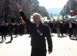 Волен Сидеров празнува Деня на победата на Червения площад