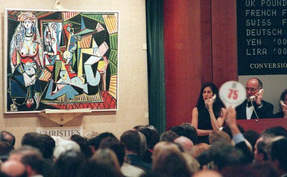 Картина на Пикасо продадена за рекордните 179 млн. долара