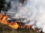 Борбата с пожара в Харманлийско продължава и днес