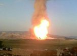 Терористи взривиха газопровод в Турция (снимки)