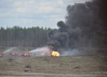 Руски хеликоптер се разби по време на авиошоу (видео)