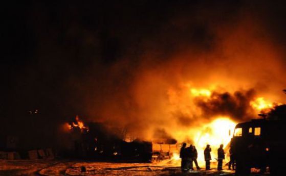 Автобус на градския транспорт е изгорял в Асеновград