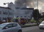 Пожар гори в най-голямата джамия в Западна Европа (видео)