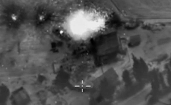 Русия пусна ново видео от ударите в Сирия