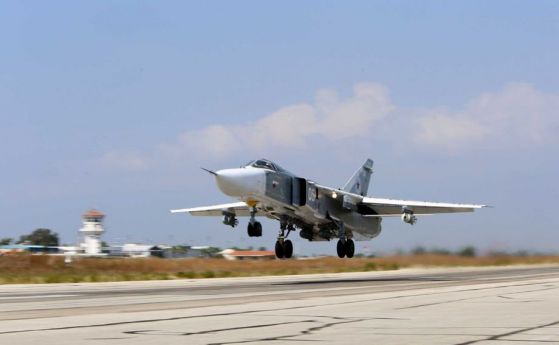 Сирийското небе вече е препълнено с бойна авиация
