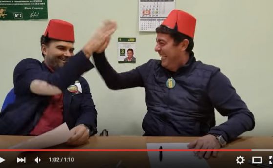 Страхил Ангелов и Тодор Славков пуснаха предизборен клип на турски
