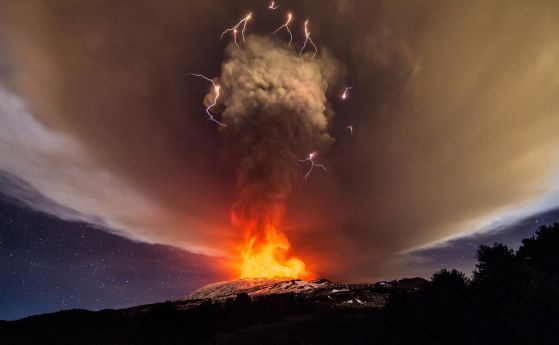 Етна изригна, друг вулкан в Никарагуа се събуди след 110 години (видео и снимки)