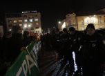 Протестиращи палят свещ в памет на съдебната реформа