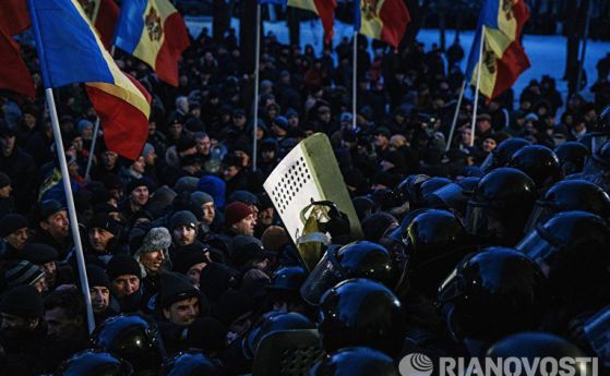 Протести Молдова