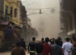 Пететажна сграда се срути в центъра на Истанбул (обновена)